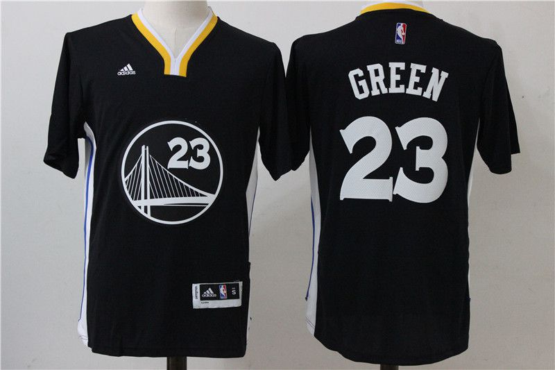 Men Golden State Warriors #23 Draymond Green Black T-shirt NBA Jerseys->golden state warriors->NBA Jersey